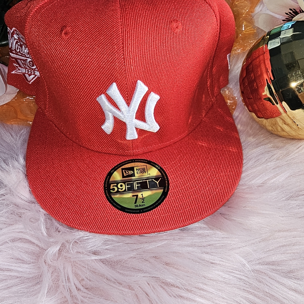 Red New Era 59FIFTY Cap